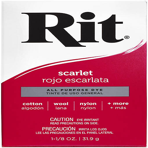Rit Dye Powder-Scarlet