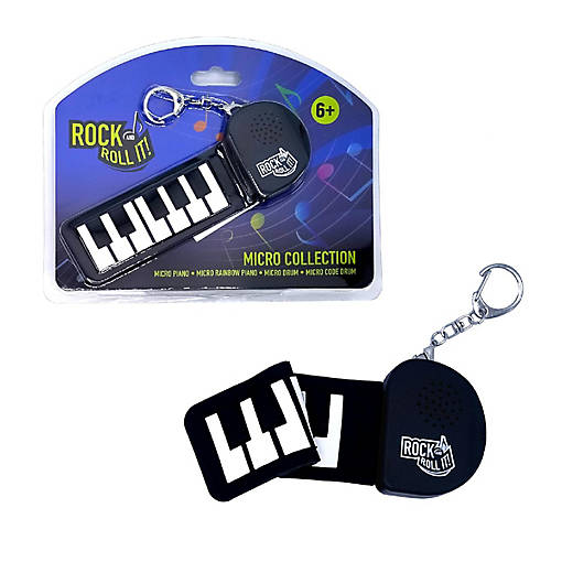 Rock And Roll It Micro Classic Piano Keychain