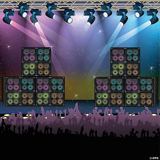 Rock Star Backdrop - 2 Pc.