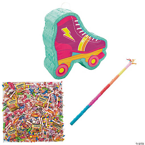 Roller Skate Pi&amp;#241;ata Kit - 208 Pc.