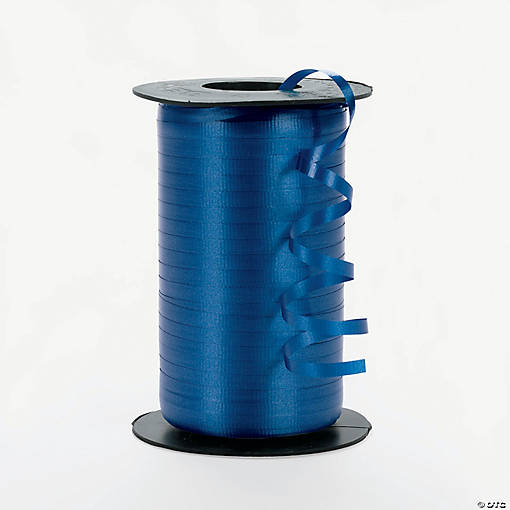 Royal Blue Curling Ribbon on Roll
