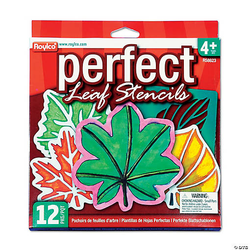 Roylco Perfect Leaf Stencils