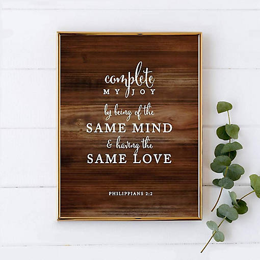 Rustic Wood Complete My Joy 8.5x11