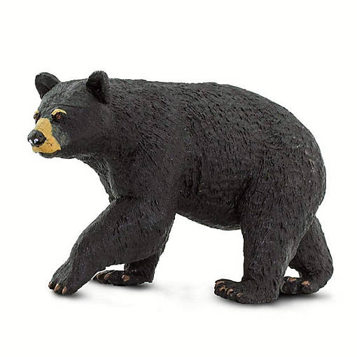 Safari Black Bear Toy