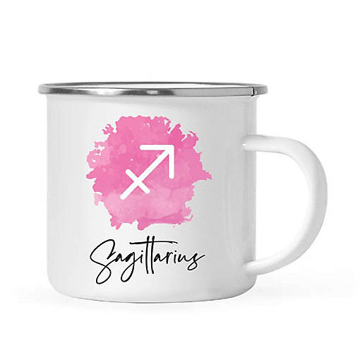 Sagittarius Zodiac Pink 11oz Mug
