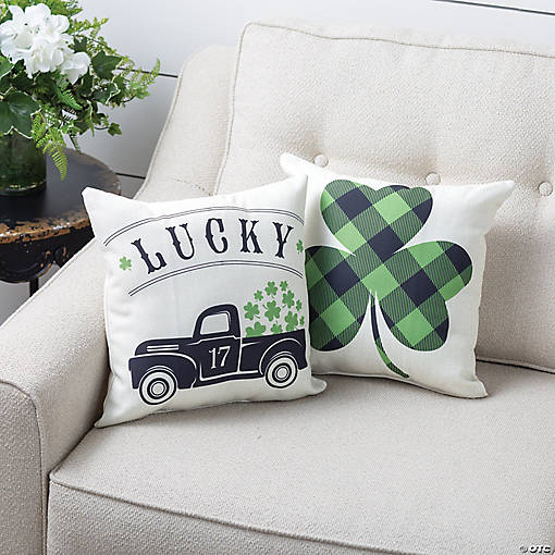 Saint Patrick&amp;#8217;s Pillow Set - 2 Pc.