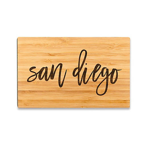 San Diego Bamboo Board 9.5x6
