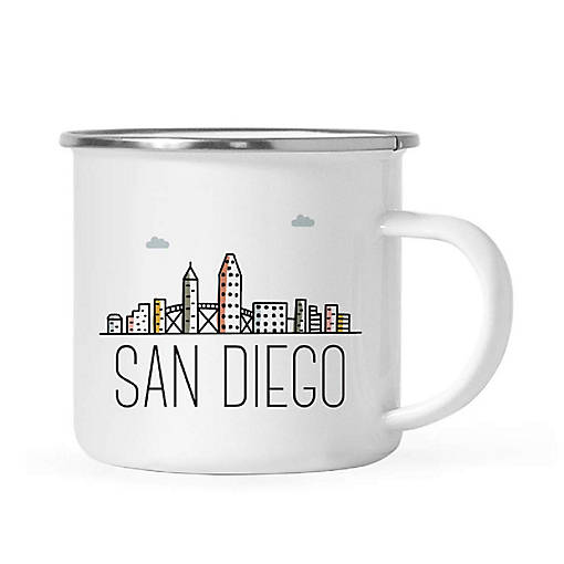 San Diego Skyline 11oz Camp Mug
