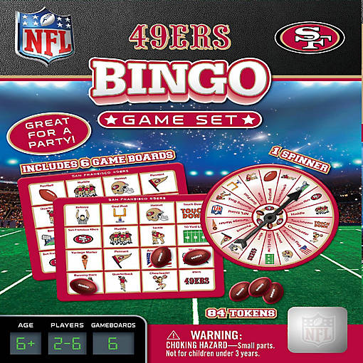 San Francisco 49ers Bingo Game