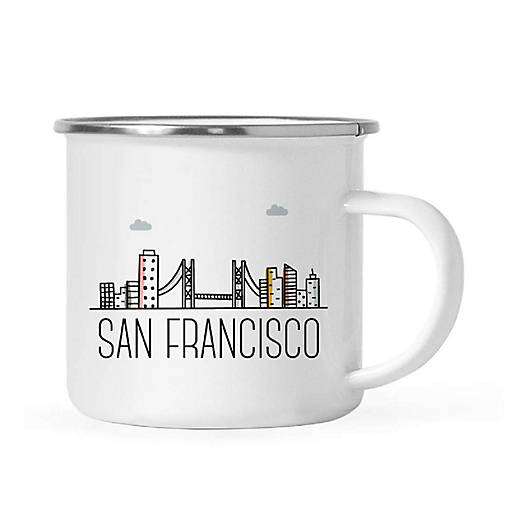 San Francisco Skyline 11oz Camp Mug