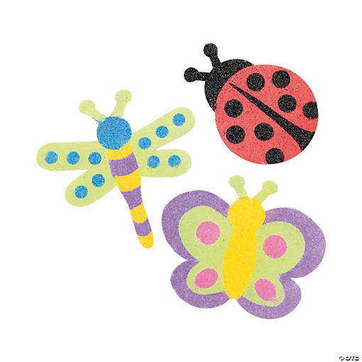Sand Art Bug Craft Kit - Makes 12