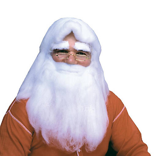 Santa Beard And Wig Set
