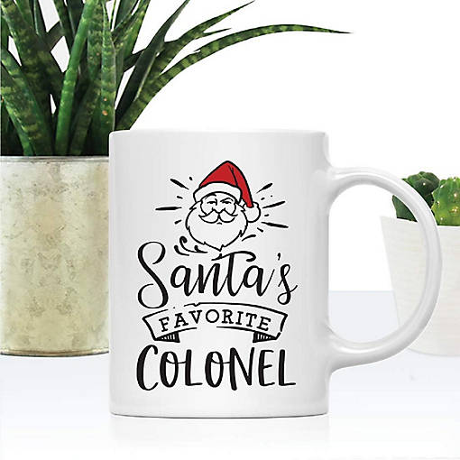 Santa Claus Favorite Colonel Ceramic Mug