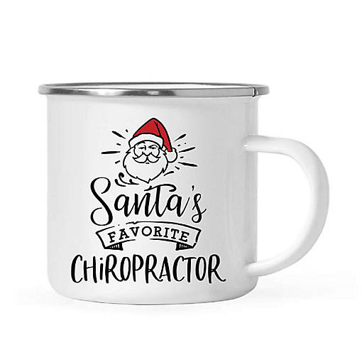Santa Loves Chiropractor 11oz Camp Mug