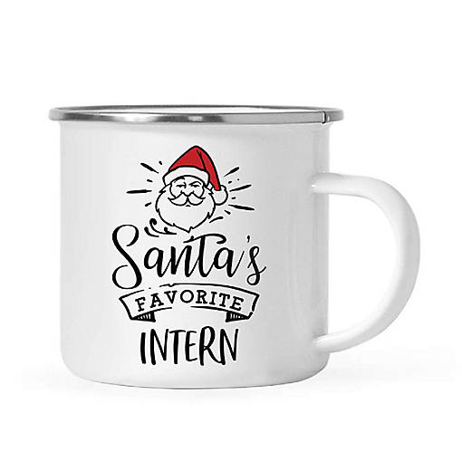 Santa Loves Intern 11oz Camp Mug