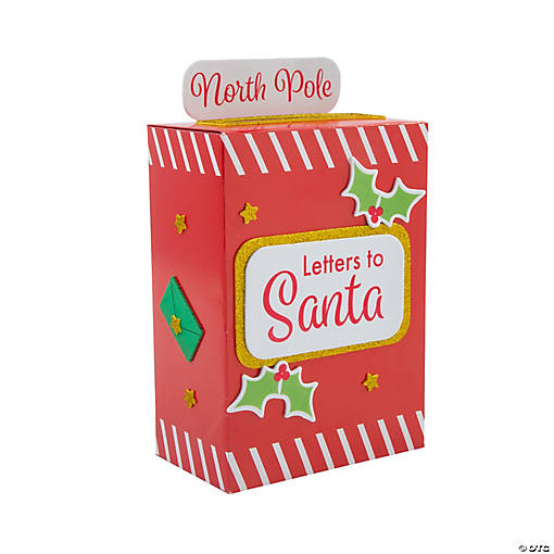 Santa Mailbox Craft Kit - Makes 1