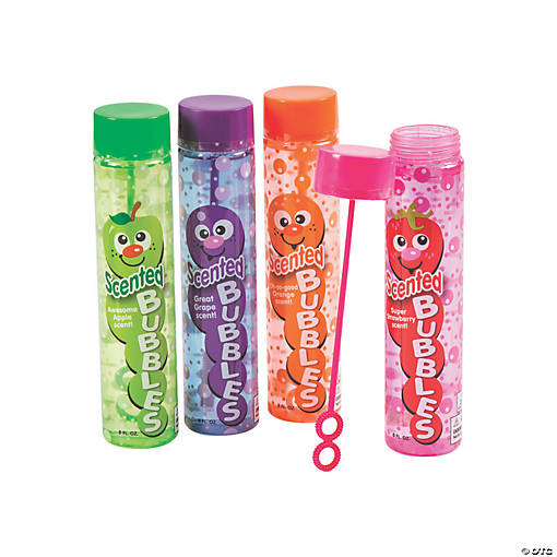 Scented Bubble Bottles - 16 Pc. 