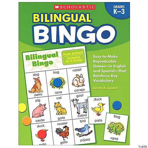 Scholastic Bilingual Bingo, Activity Book