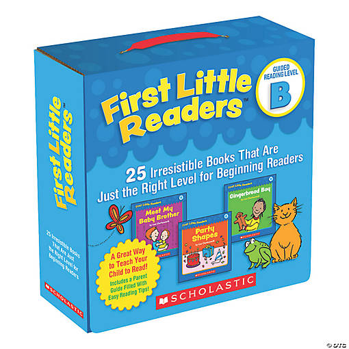 Scholastic First Little Readers&amp;#8482; Book Parent Pack - Guided Reading Level B, Set of 25 Books