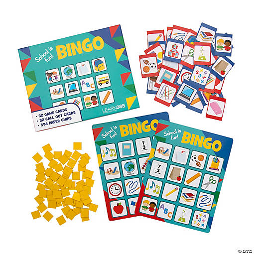 School Bingo Game