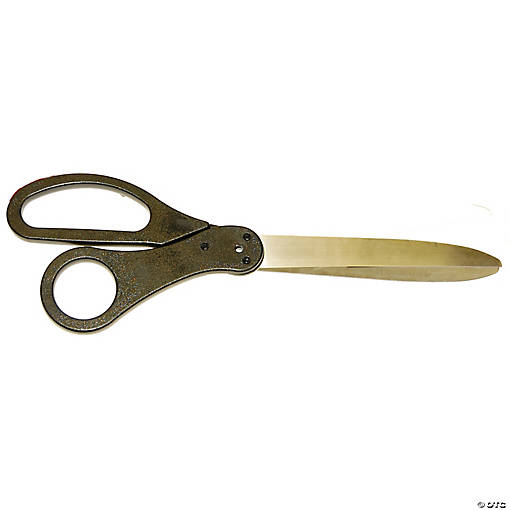 Scissors Ribbon Cutting - Black 25"