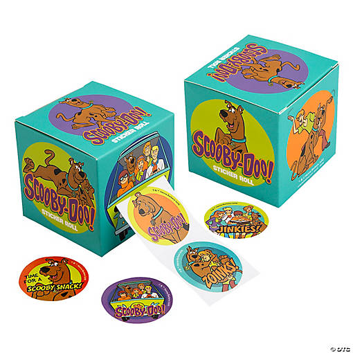 Scooby-Doo!&amp;#8482; Sticker Roll with Dispenser - 100 Pc.