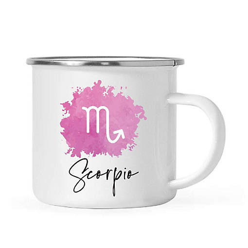 Scorpio Zodiac Pink 11oz Campfire Mug