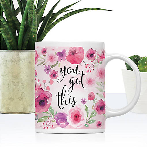 Script Cursive You Got This Ceramic Mug