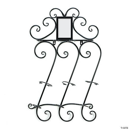 Scrollwork Wall Wine Rack 17.5X4X28.5"