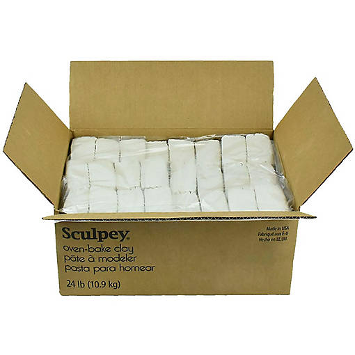 Sculpey Original Clay: White - 24 lb