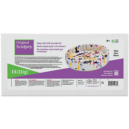 Sculpey Original Clay: White - 8 lb
