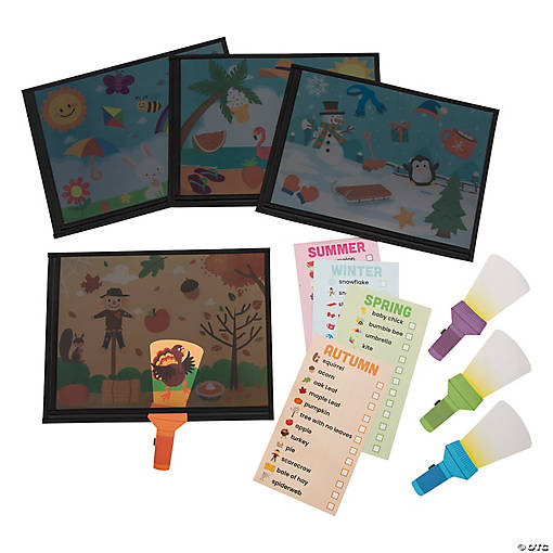 Season Magic Flashlight Activity Set