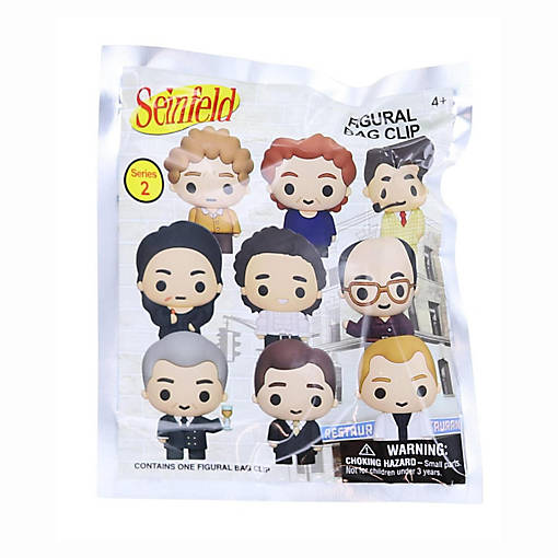 Seinfeld Series 2 3D Foam Bag Clip 1 Random