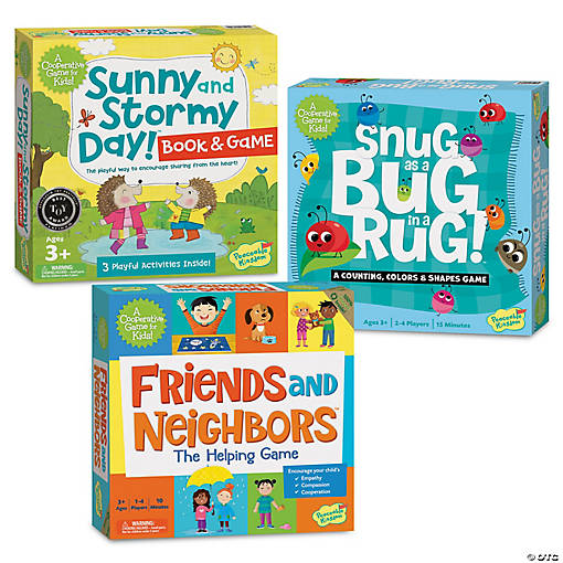 Set of 3: Friends &amp; Neighbors, Snug as a Bug in a Rug &amp; FREE Sunny &amp; Stormy Day!