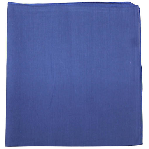 Set of 3 Solid 100% Polyester Unisex Bandanas