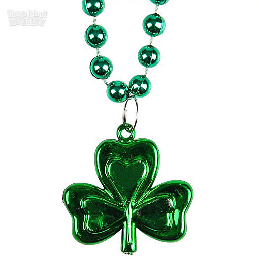 SHAMROCK BEAD NECKLACE
