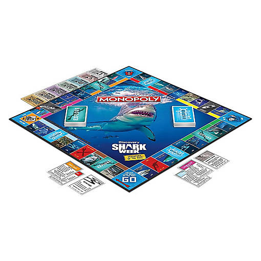 Shark Week Monopoly Board Game