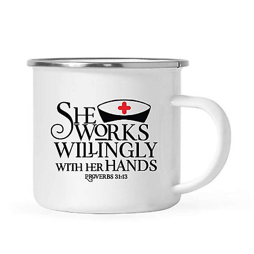 She Works Willingly 11oz Campfire Mug