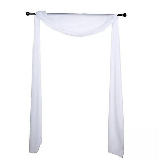 Sheer Organza Curtain Panel