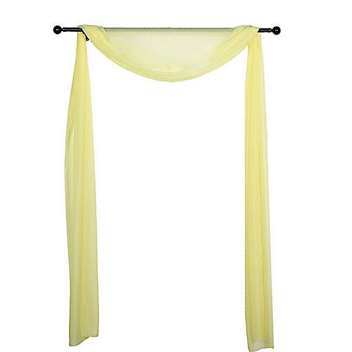 Sheer Organza Curtain Panel