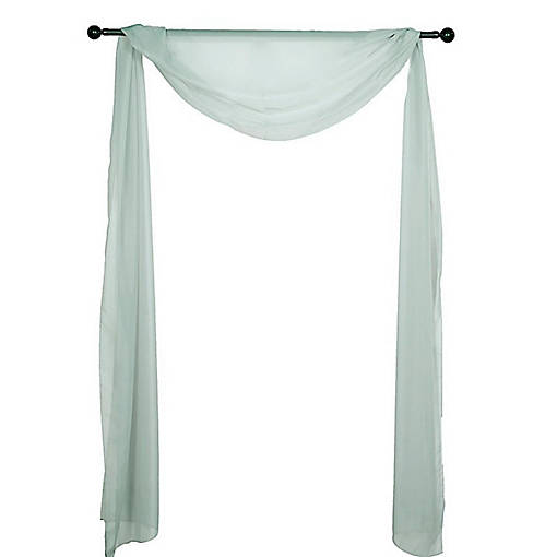 Sheer Organza Curtain Panel