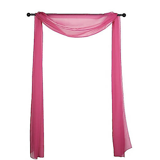 Sheer Organza Curtain Panel
