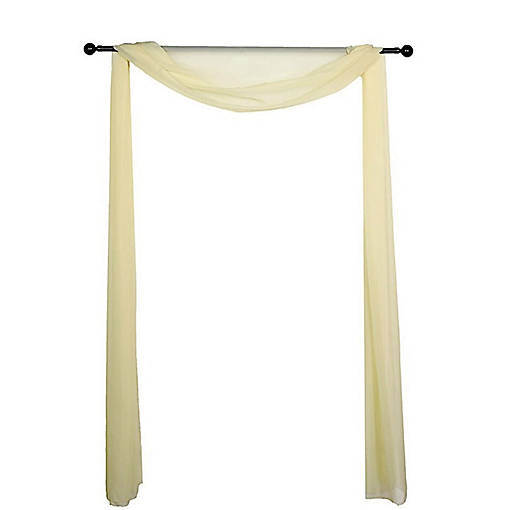 Sheer Organza Curtain Panel