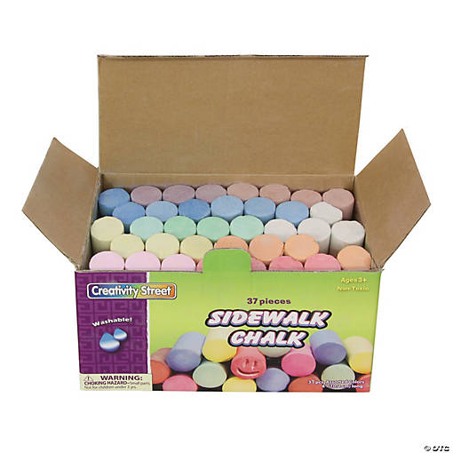 Sidewalk Chalk Assortment - 36 Pc.