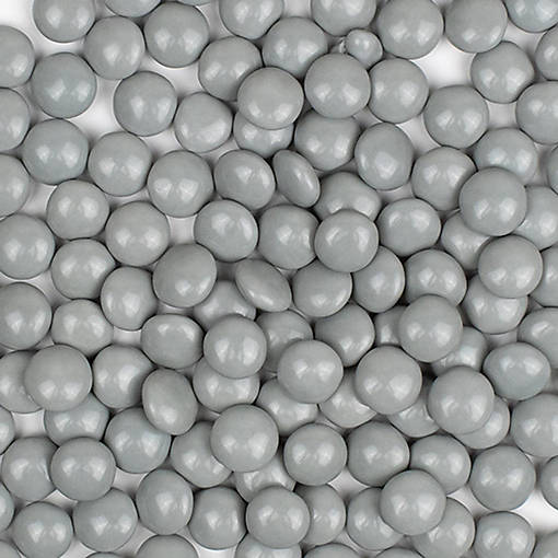 Silver Chocolate Gems 9lb Case - 4,500ct