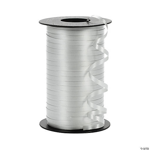 Silver Curling Ribbon