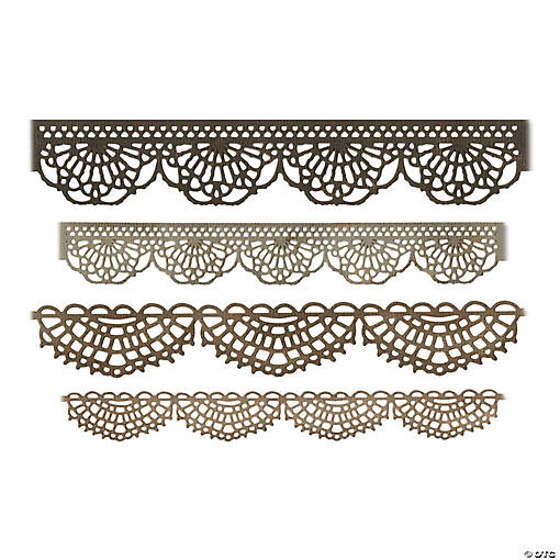 Sizzix Thinlits Dies By Tim Holtz - Crochet, 4/Pkg