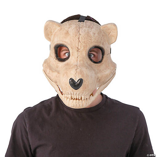 Skeleton Bear Full-Face Injection Plastic Mask