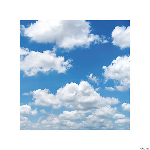 Sky Cloud Backdrop - 2 Pc.