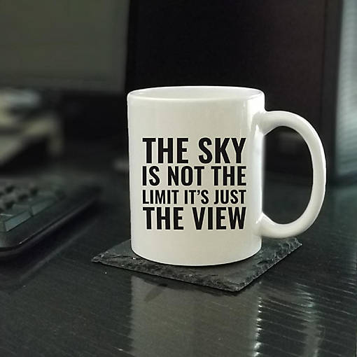 Sky Is Not the Limit Ceramic Mug